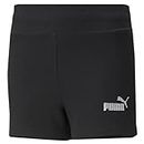 PUMA Ess+ Shorts TR G, Pantaloncini in Maglia Ragazze, Black