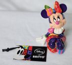 Disney Britto Minnie Mouse Figurine NEW in Box by Pop Artist Romero Britto 