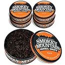 Smokey Mountain Snuff 5 Cans - Peach - Tobacco Free Nicotine Free