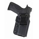 Galco International Triton Kydex IWB Holster for 1911 4-Inch, 4 1/4-Inch Colt, Kimber, para, Springfield, Smith (Black, Right-Hand)