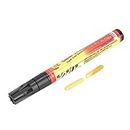 Car Scratch Repair Pen, Aluminum Pipe Clear Coat Applicator with 2 Acrylic Tip for Car General Purpose Small Scratches