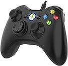 NBCP Wired Game Controller für Xbox 360 und PC, PC Gamepad Joystick mit Dual Vibration für Xbox 360/Xbox 360 Slim/Windows 7/8/10/XP, USB Video Gaming Controller für Spiele mit Kabel