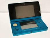 Sistema portátil Nintendo 3DS original azul aguamarina - GC - con 2 cargadores