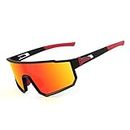 Karsaer Polarized Cycling Riding Glasses Sports Sunglasses Men Women for Moutain Baseball MTB Bicycle B5094