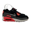 Nike Womens 8 Air Max 90 Essential 2013 Shoes Black Infrared Sneaker 537384-006