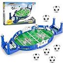 Football Games, Football Gifts for Boys, Table Football Game with 6 Mini Footballs, Table Games Soccer Game for Kids and Adults, Worlds Cup Gift, Christmas Birthday Family Party Game