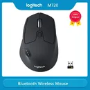 Logitech m720 Bluetooth drahtlose Maus 1000 dpi 8 Tasten Büro Pflege Computer für Laptop PC Mac