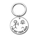 Friends BFF Besties Companion Funny Gifts Best Friend Keychain Stick Figures for Daughters, Sons, Families, Women, and Men Christmas, Valentine's Day, Graduation,