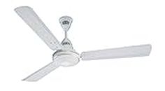 POLAR 1200 Mm Corvette Core Ceiling Fan - White | Rust-Resistant & Long-Lasting Fan For Home | Energy-saving, High Speed and Efficient | Bee Stars Rated | Comes Up With 2 Years Warranty