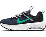 Nike Air Max Intrlk Lite (PS) Chaussures Basses, Midnight Navy Stadium Green Black, 35 EU