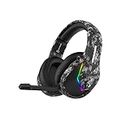 CHIST-USB Wired RGB Gaming Headphone with Microphone for PC Desktop