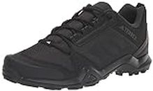 adidas Outdoor Men's Terrex AX3 Hiking Shoes, Black/Black/Carbon, Numeric_8_Point_5