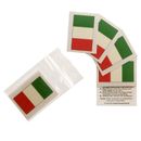 10 x Italia Tatuaje Banderas Set EM 2021 - Italia Tatuaje Temporal Bandera (10)