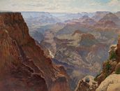 Gunnar Widforss - Grand Canyon, High Point View (1920s) - 17"x22" Fine Art Print