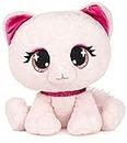 P.Lushes Designer Fashion Pets April Fiore Kitten Premium Stuffed Animal, Pink, 6”