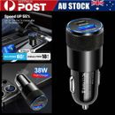 PD Fast Charging USB Type C Car Charger Adapter 38W for iPhone 15 Pro 14 Android