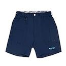 Mossy Oak Men's XTR Fishing Shorts, Bleu Marine, L Homme
