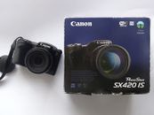 Canon PowerShot SX420 IS 20.0 MP Compact Digital Camera - Black Superb condition