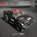 Skala 1/36 jltv us swat Auto Modell Replik Druckguss Mini Fahrzeug Sammlung Home Interior Dekor