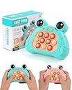 Pop Fidget Toy It Game, Pop Pro It, Puzzle Game Machine Pop Fidget Light-Up Toys, Popits for Kids, Pattern-Popping Game, 4 Modes, 30 Levels, Anti-Anxiety Autism Squeeze Sensory Toy for Children Adults