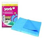 York Cotton Kitchen Cloth 35 x 50 CM, 6 Piece Multi-Purpose Highly Absorbent Cleaning Cloth Kitchen, Car, Cleans & Polishes Everything in Your Home (020330_Y)