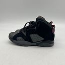Nike Air Jordan 6 Retro Niños 384666-063 Negro Gris Zapatos de Baloncesto Talla 13