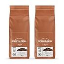 by Amazon - Café en grano Natural Espresso crema, tueste claro,- Certificado Rainforest Alliance, 500 g (Paquete de 2)