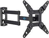 Full Motion TV Monitor Wall Mount Bracket Articulating Arms Swivel Tilt Extension Rotation for Most 13-42 Inch LED LCD Flat Curved Screen TVs & Monitors, Max VESA 200x200mm up to 44lbs by Pipishell