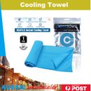 Au Instant Cooling Towel Jogging Cycling Jog Gym Sport Fitness Yoga Exercise