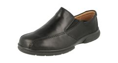 DB Herren extra breite (6V) Slipper Halbschuh Schuhe (Newport) in schwarz Größe 7-14