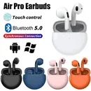 TWS Pro 6 Earphone Bluetooth Headphones with Mic 9D Stereo Hifi Earbuds for Xiaomi Samsung Android
