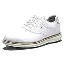 FootJoy Men's Traditions Golf Shoe, White/White, 8.5 Wide