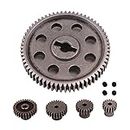 Hsthe Sea 1/10 RC Car Differential Main Metal Spur Gear 64T 17T 21T 26T 29T Motor Gear Upgrade Part
