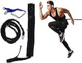 Feishibang Flexible Sport Training Bungee Resistance Speed Band, Basketball and Football All Sports Exercise Equipment Improve Speed, Strengthen Jump Higher Moveable Quickly Training