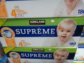 Kirkland Signature Diapers Size 4. 9kg-16kg. 180 Count