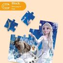 Jigsaw Puzzles More Piece Child Puzzle Kids Home Decor Elsa Princess Toys Games