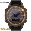 NORDEN RAND Männer Solar Power Digital Uhr herren Outdoor Smart Uhren Voller Metall Wasserdicht 50M