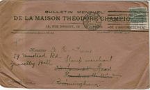 Theodore Champion Paris 1924 francobolli newsletter filatelica mensile copertina Rf 31912