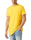 Urban Classics Men's Shaped Long Tee Camiseta, Chrome Yellow, M