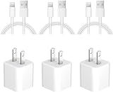 iPhone Charger Plug USB Cable【MFi Certified 】 3-Pack USB Wall Charger Cables Compatible with iPhone 14/14 Plus/14 Pro/14 Pro Max/13/13Pro/12/12 Pro/11/11Pro/XS/Max/XR/X/8,iPad