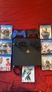 Play Station 4 Bundle With (2 Controllers & 7 Games)