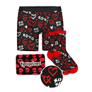 Men's XOXO Boxers & Socks Gift Set