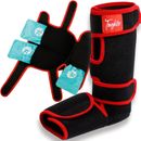 Ankle Ice Pack Wrap Hot & Cold Compression Therapy for Pain Relief Swelling Spra