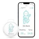 Sense-U Smart Baby Breathing Monitor - Tracks Baby's Breathing, Temperature, Rollover and Sleeping Position for Baby Safety with Instant Audio Alerts on Smartphones