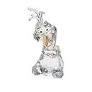 Enesco Facets Disney Frozen Olaf The Snowman Figurine, 3.74 Inch, White
