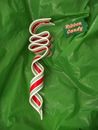 DEPARTMENT 56 Christmas ornament Old Fashioned RIBBON CANDY White Red Green 7¾"