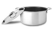 All-Clad Metalcrafters 3 Ply 8 Bonded Qt Stock Pot W/Lid With Stainless Interior