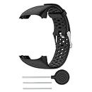 KINKUUN Bracelet Compatible avec Polar M400 M430 Watch Bracelet de Montre.(Le noir)