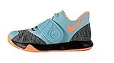 Nike KD Trey 5 VI (PS), Scarpe da Ginnastica Basse Bambino, Multicolore (Blue Chill/Orange Pulse/Black 001), 28 EU