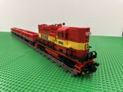 LEGO TRAIN CARGO BNSF | 9V 12V | MOC CUSTOM 